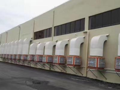 手提袋廠加工廠廠房車間環(huán)?？照{(diào)降溫工程